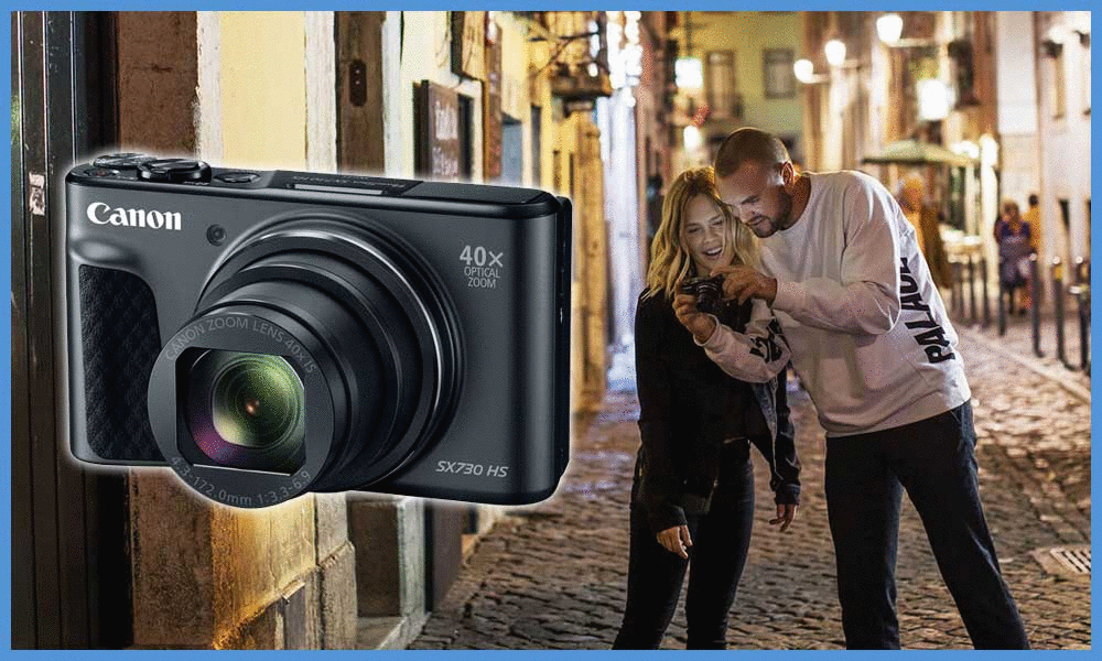 Canon PowerShot SX730 20.3 MP 1/2.3" CMOS Sensor 40x Optical Zoom